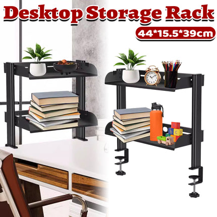 Office Home Desktop Storage Shelf Rack Organiser For Books Files And Supplies