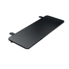 No Drill Desk Extension Tray 65cm Clamp On Foldable Shelf Black or Natural Wood