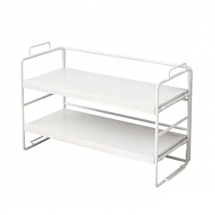 2 Tier Desktop Organiser Shelf Storage Rack for Desk Bedroom Makeup