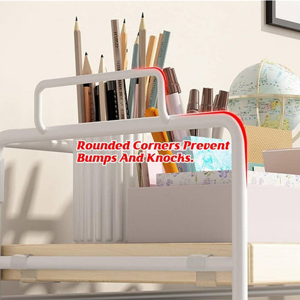 2 Tier Desktop Organiser Shelf Storage Rack for Desk Bedroom Makeup