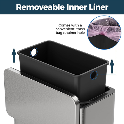 Mini Desktop Trash Can Cute Kitchen Bathroom Office Storage Bin Organizer Bucket