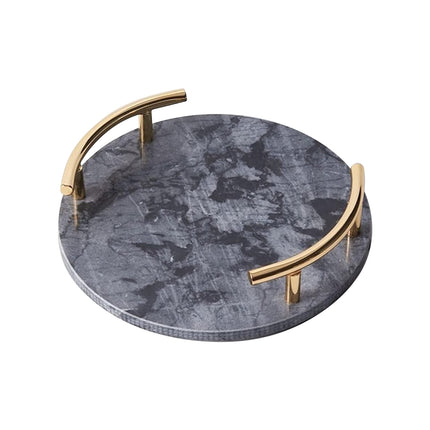 Creative Home Daily Use Desktop Tray Fruit Plate Flat Living Room Organizer