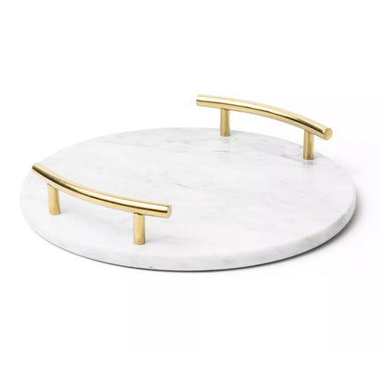 Creative Home Daily Use Desktop Tray Fruit Plate Flat Living Room Organizer