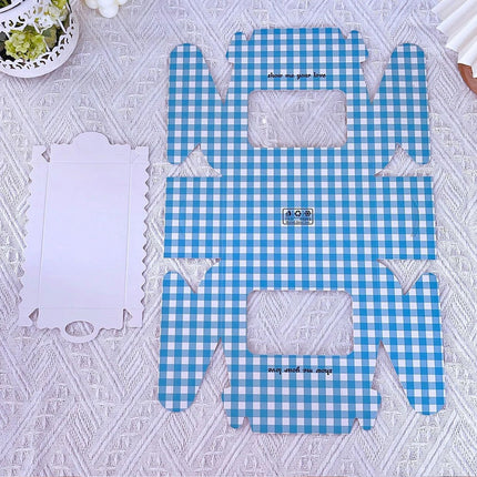 20PCS Handheld Dessert Packaging Boxes with Window for Cakes Cookies