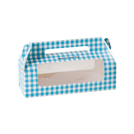 20PCS Handheld Dessert Packaging Boxes with Window for Cakes Cookies