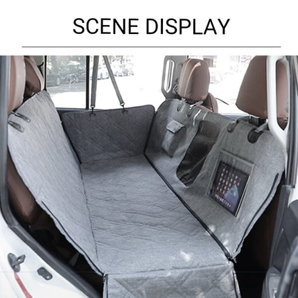 Detachable Waterproof Car Rear Pet Mat Non Slip Washable Seat Cover Dogs Cats