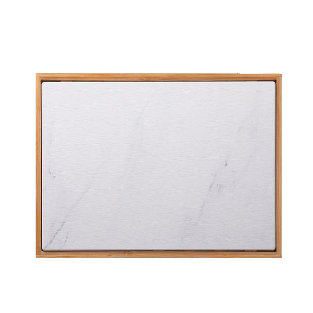 Diatomite Instant Absorbent Dry Mat With Bamboo Frame Bathroom Kitchen Dry Pad