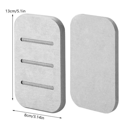 Water Absorbing Diatomite Soap Dish Tray Bathroom Sink Countertop Soap Holder