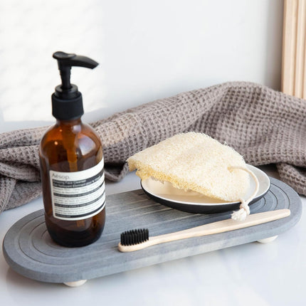 Nordic Diatomaceous Earth Tray Bathroom Sink Drying Mat 30x10cm