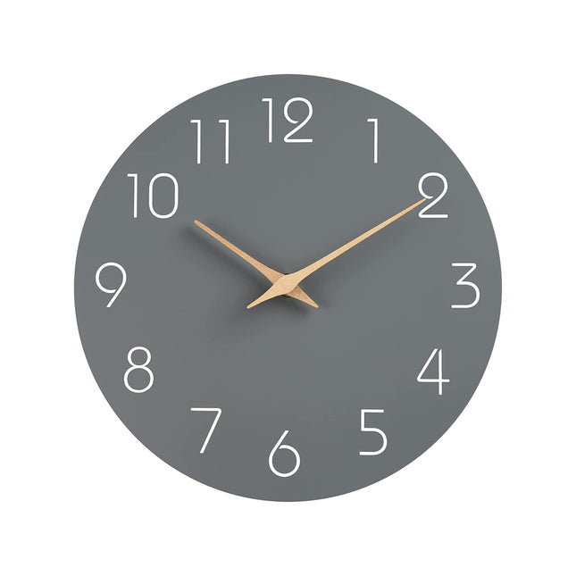 Digital Wall Clock Luxury Simple Living Room Decor Silent Quartz Hanging Watch