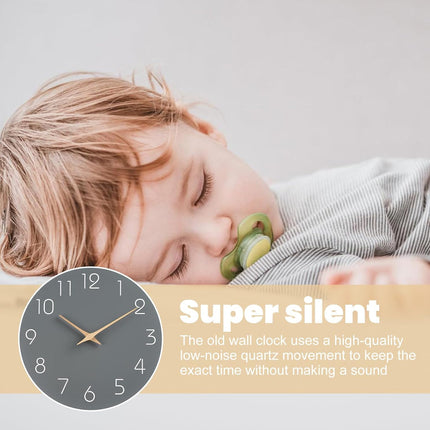 Digital Wall Clock Luxury Simple Living Room Decor Silent Quartz Hanging Watch