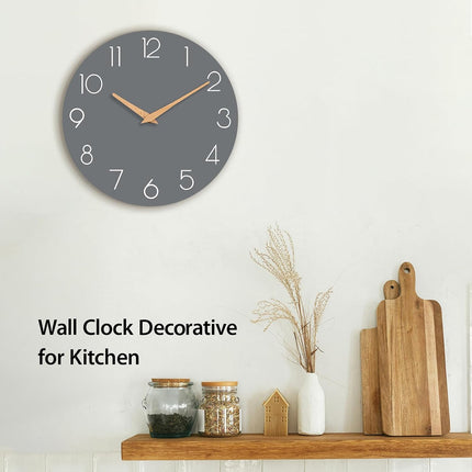 Digital Wall Clock Luxury Simple Living Room Decor Silent Quartz Hanging Watch