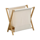 Wooden Collapsible Laundry Basket Dirty Clothes Storage Household Organizer