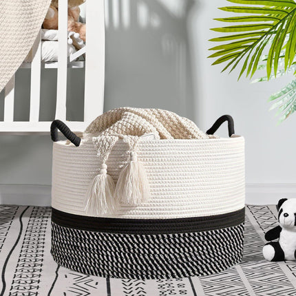 Foldable Large Laundry Hamper Dirty Clothes Basket Space Saving Durable For Home