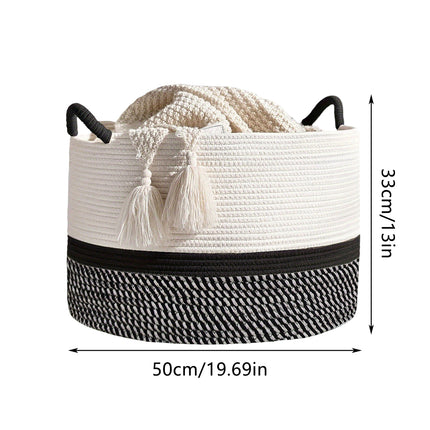 Foldable Large Laundry Hamper Dirty Clothes Basket Space Saving Durable For Home