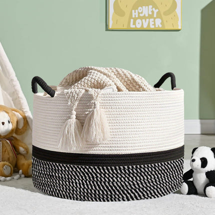 Foldable Large Laundry Hamper Dirty Clothes Basket Space Saving Durable For Home