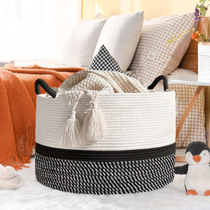 Foldable Large Laundry Hamper Dirty Clothes Basket Space Saving Durable For Home