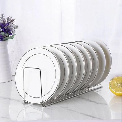 2pcs Stainless Steel Drainer Dish Rack Kitchen Dish Organizer Sink Storage Rack