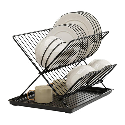 Kitchen Storage Rack Bowl Rack Household Draining Rack Multi-Functional Organizer