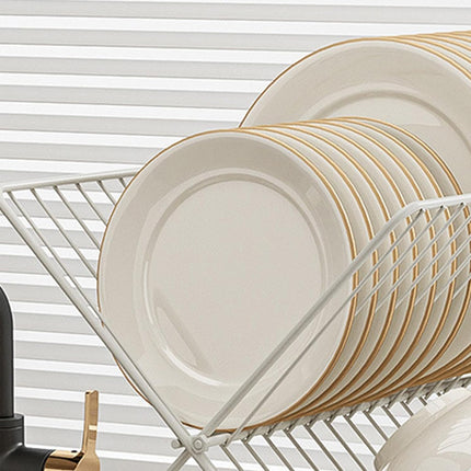 Kitchen Storage Rack Bowl Rack Household Draining Rack Multi-Functional Organizer
