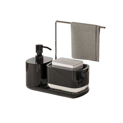 Hand Soap Liquid Press Dispenser Leak Proof For Kitchen Bathroom Easy Refill