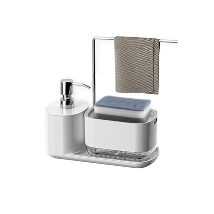 Hand Soap Liquid Press Dispenser Leak Proof For Kitchen Bathroom Easy Refill