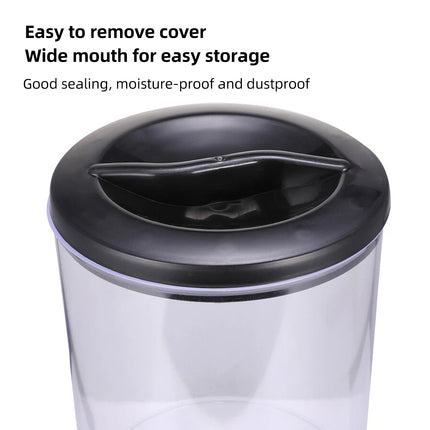 2L / 4L Grain Storage Distributor Clear for Rice Cereal Nuts Pasta Desktop Use