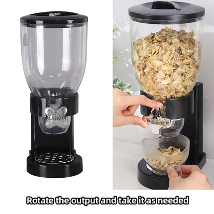 2L / 4L Grain Storage Distributor Clear for Rice Cereal Nuts Pasta Desktop Use