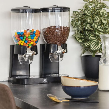 2L / 4L Grain Storage Distributor Clear for Rice Cereal Nuts Pasta Desktop Use