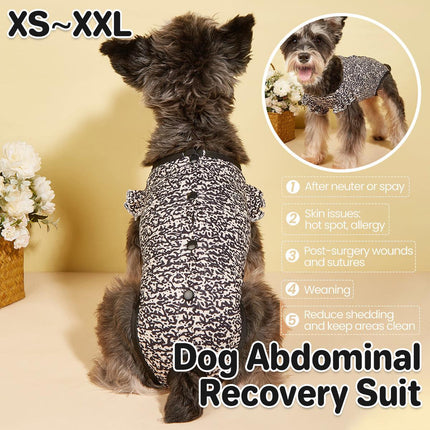 Dog Neutering Recovery Clothing Pet Belly Wrap Surgical Clothing for Healing