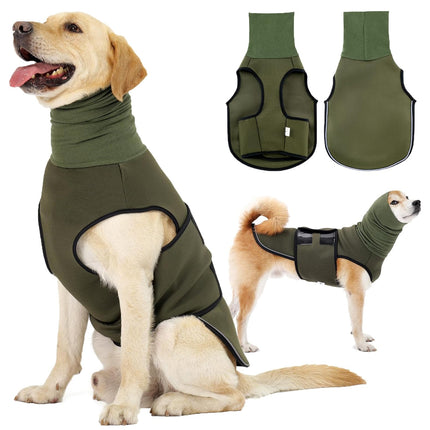 Calming Dog Vest for Stress Relief Travel Thunder Wrap Jacket for Medium Large Dogs