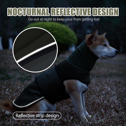 Calming Dog Vest for Stress Relief Travel Thunder Wrap Jacket for Medium Large Dogs
