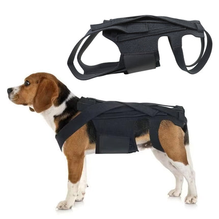 Dog Back Brace for IVDD Small Medium Large Dog Back Support Vest Harness Durable
