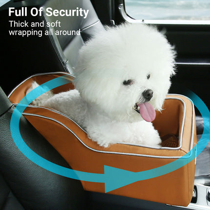 Dog Car Seat Non-Slip for Small Dogs Travel Car Seat Cushion Waterproof