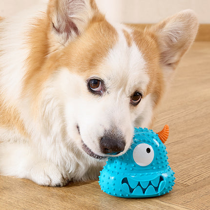 Dog Squeaky Chew Toy Durable Textured Interactive Play Toy Easy Clean