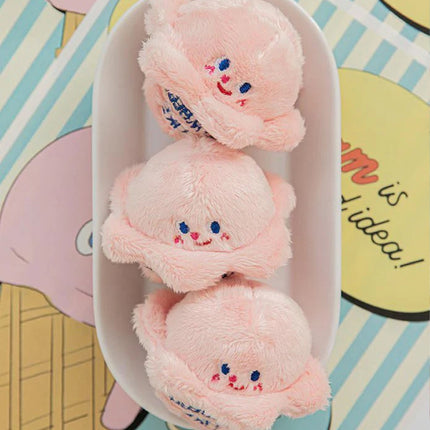 Dog Cat Sniffing Sound Ice Cream Toy Treat Hiding Slow Feeding Foraging Pet Toy