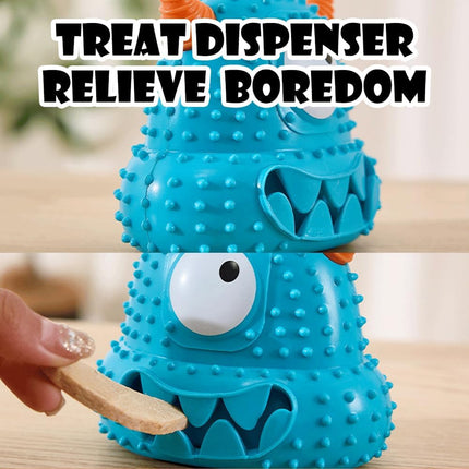 Dog Squeaky Chew Toy Durable Textured Interactive Play Toy Easy Clean