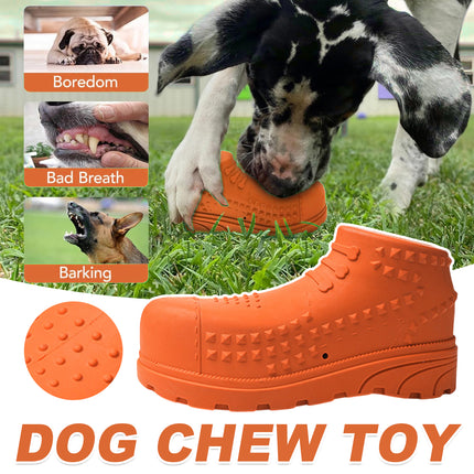 Realistic Boot Dogs Chew Toy Teeth Clean Interactive Puppy Improve Bad Habits