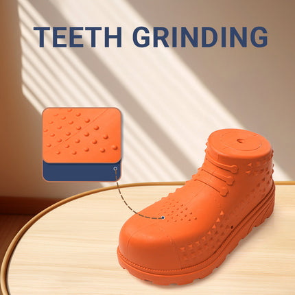 Realistic Boot Dogs Chew Toy Teeth Clean Interactive Puppy Improve Bad Habits