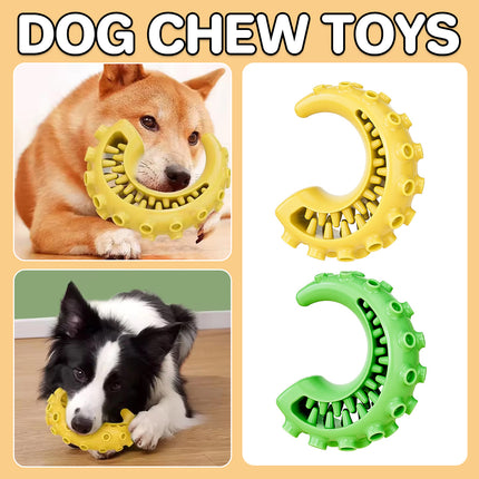 Dog Chew Toy TPR Teeth Grinding Cleaning Bite Resistant Self Exciting Boredom