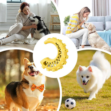 Dog Chew Toy TPR Teeth Grinding Cleaning Bite Resistant Self Exciting Boredom