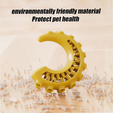 Dog Chew Toy TPR Teeth Grinding Cleaning Bite Resistant Self Exciting Boredom