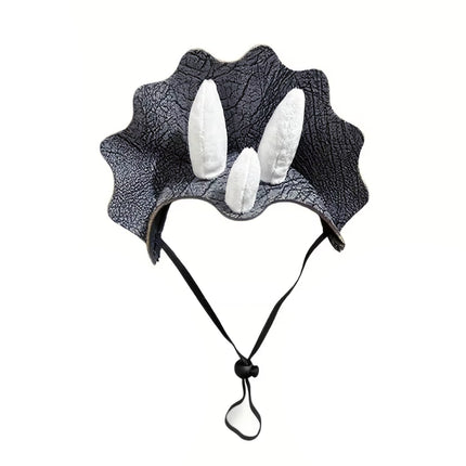 Pet Dinosaur Hat Costume Cute Animal Costume Headwear Durable Soft Comfortable