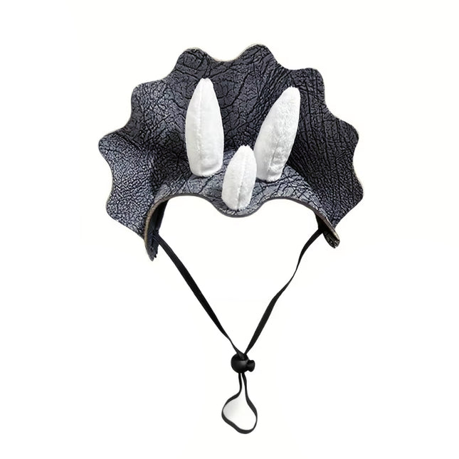 Pet Dinosaur Hat Costume Cute Animal Costume Headwear Durable Soft Comfortable