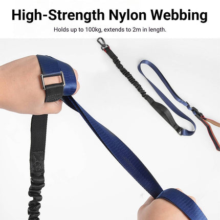 No-Pull Dog Harness and Bungee Leash Set - Padded Vest for Medium Large Dogs
