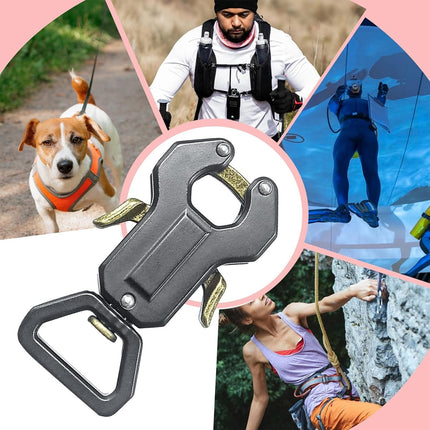 2PCS Frog Clip Swivel Snap Heavy Duty Dog Leash Clip Pet Accessories Hardware