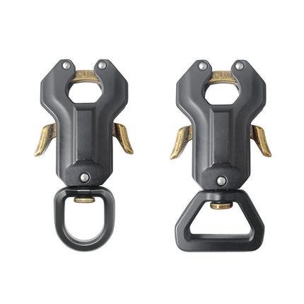 2PCS Frog Clip Swivel Snap Heavy Duty Dog Leash Clip Pet Accessories Hardware