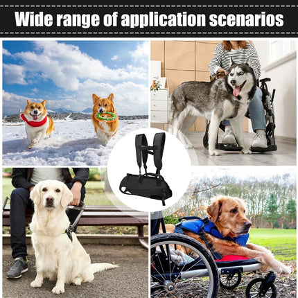 Dog Lift Harness Large Heavy Duty Support Sling for Elderly Injured Pets Use