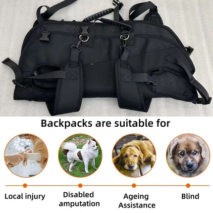 Dog Lift Harness Large Heavy Duty Support Sling for Elderly Injured Pets Use