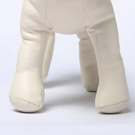 PU Leather Dog Mannequin Model Display Stand Pet Clothing Boutique Shop Prop
